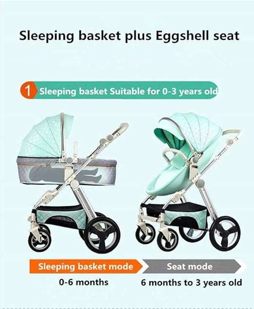Egg Shell Infant Baby Stroller Travel System