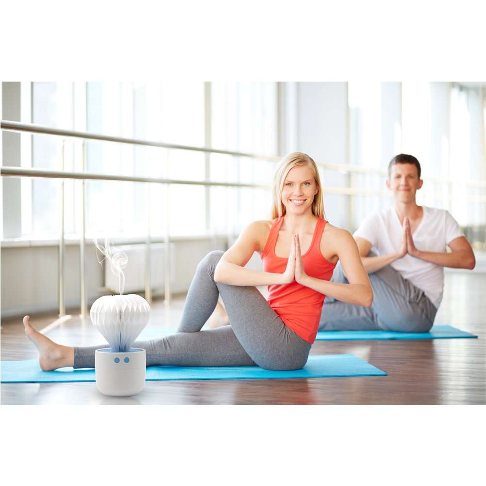 Mini Air Diffuser Mini Ball Cactus Night Light Humidifiers 7 Color Changing Night Light