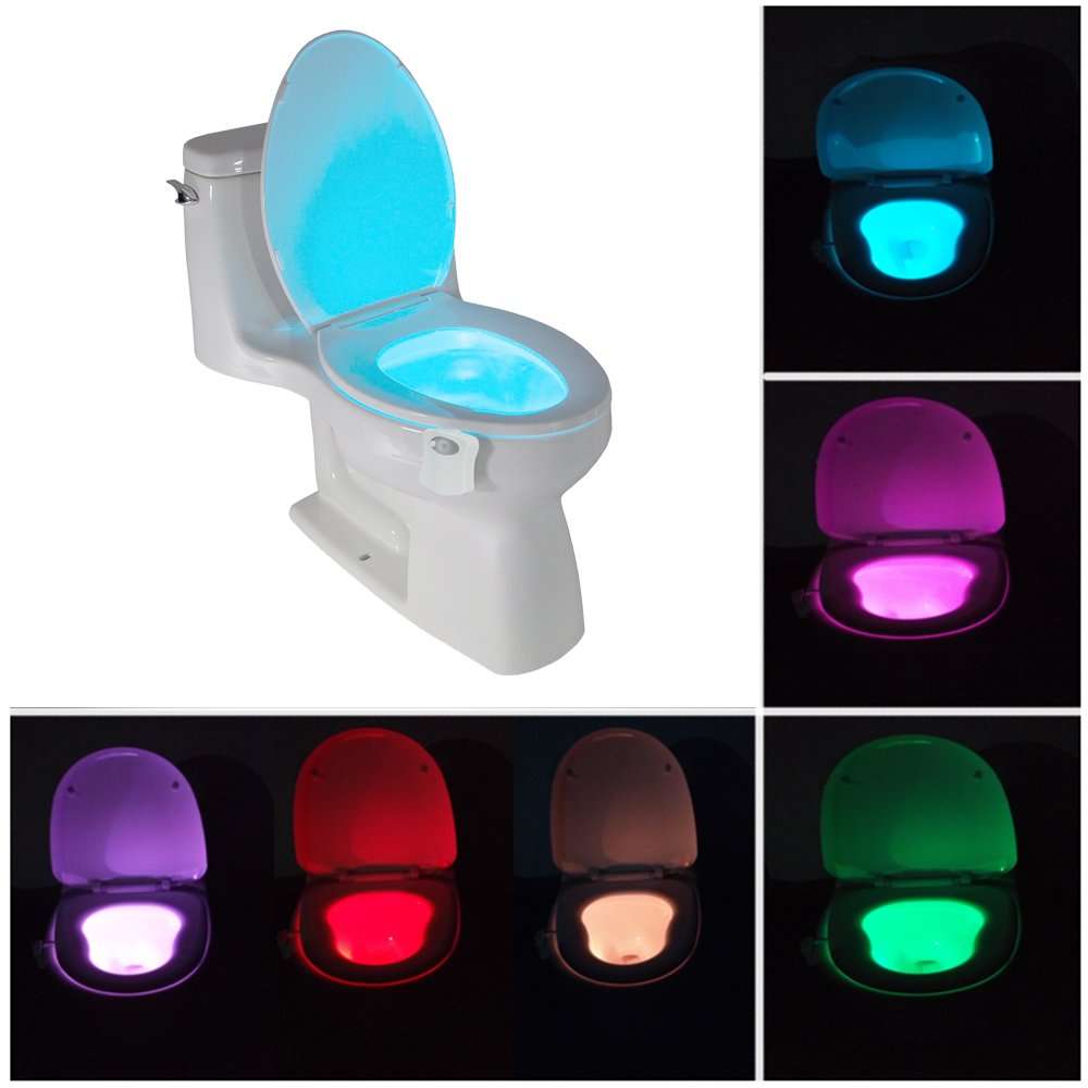 Stock from 6 / 8 Colors Toilet Light