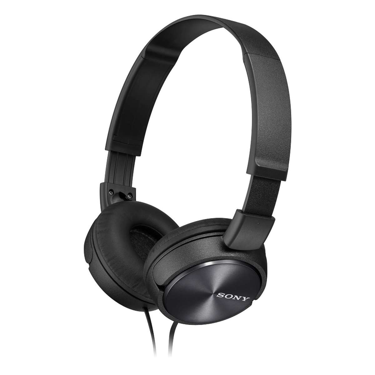 Sony MDRZX310 Foldable Headphones - Metallic Black