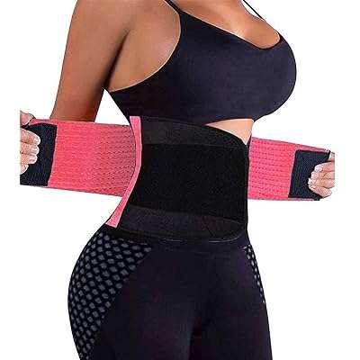 Waist Trainer Belt For Women - Waist Cincher Trimmer - Slimming Body Shaper Belt - Sport Girdle Belt