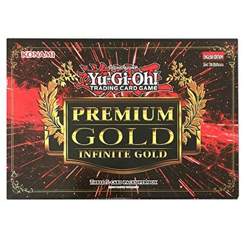 Yu-Gi-Oh!! Cards 2016 Premium Infinite Gold Box
