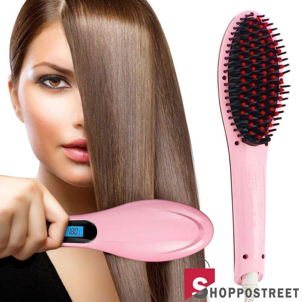 Fast Hair Straightener Brush HQT-906