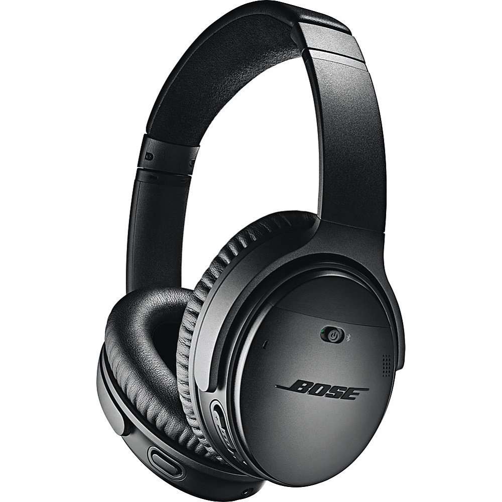 Bose QuietComfort 35 Wireless Headphones II, Noise-Cancelling, with Google assistant / Alexa - Black