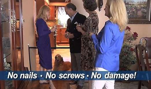 2018 Magic Gate Portable Folding Safe Guard Install Anywhere