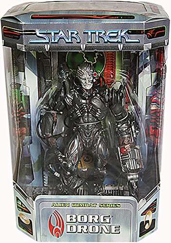 Star Trek: Alien Combat Series 9" BORG DRONE Action Figure - ART ASYLUM