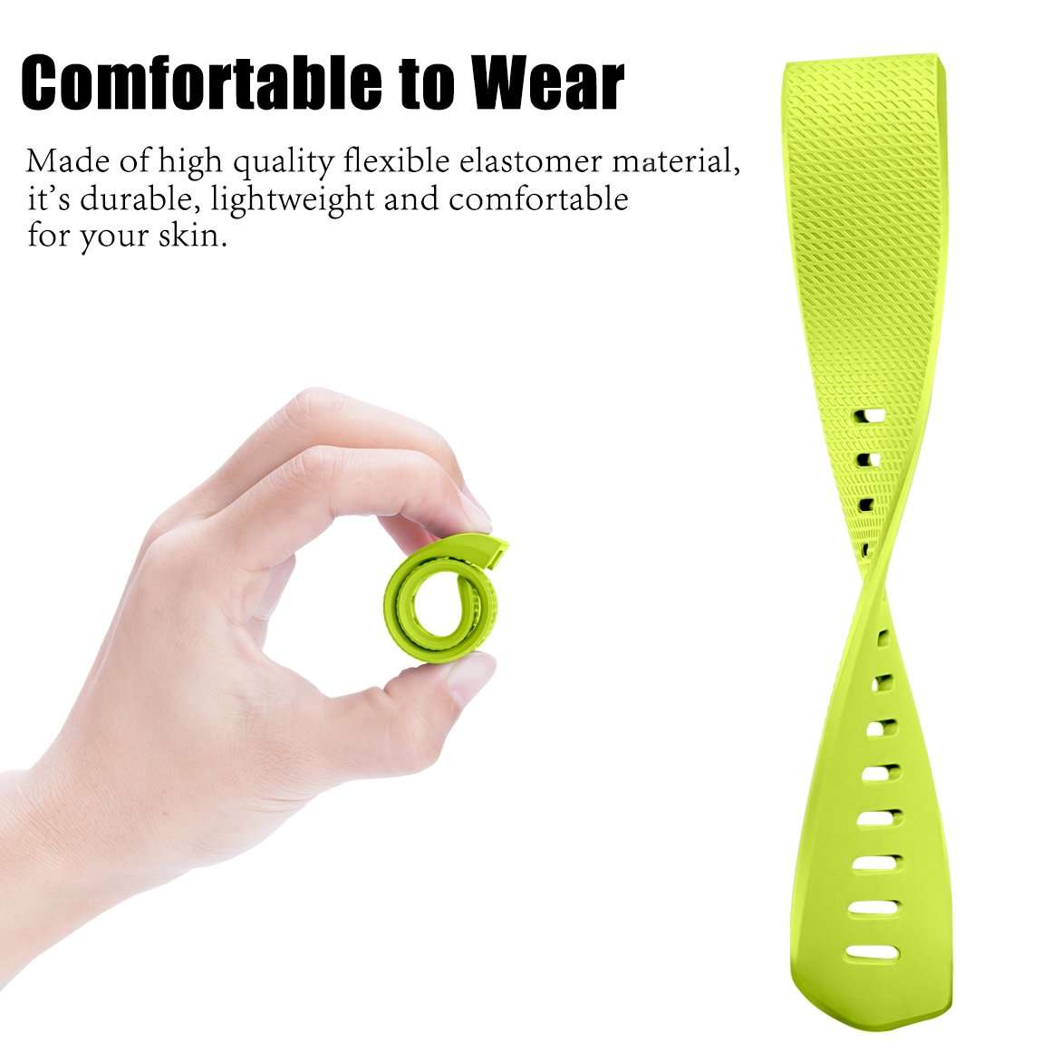 Maledan Replacement Bands for Fitbit Charge 2, 15 Pack