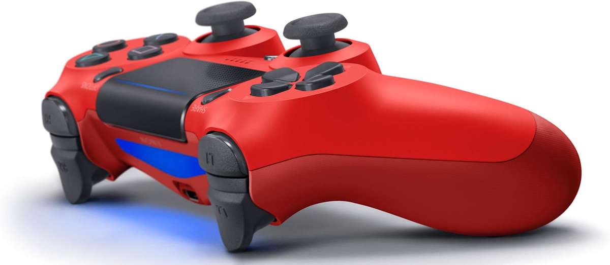 PlayStation 4 Dualshock Wireless Controller - Original by Sony - Midnight Blue Or Magma Red