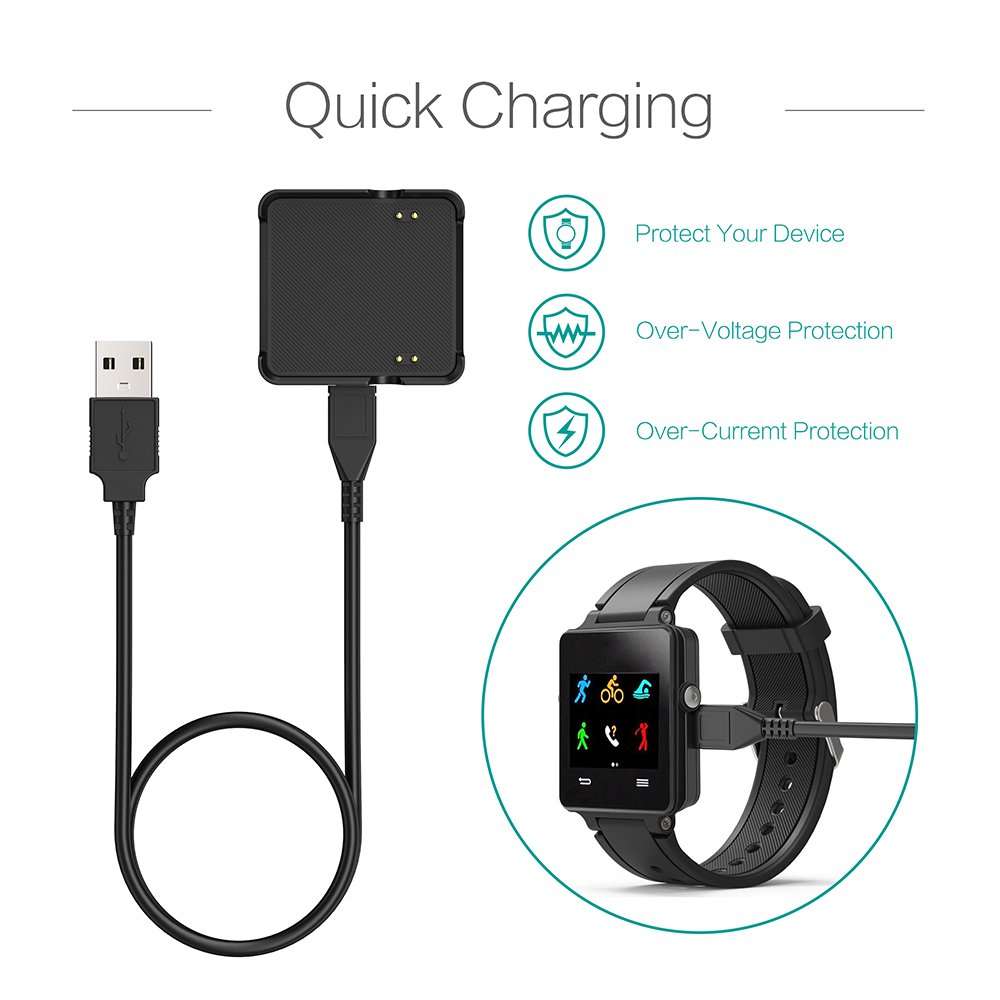 Charger For Garmin Vivoactive (3.3ft/100cm) ,Replacement USB Charge Charging Cable Cord Wire