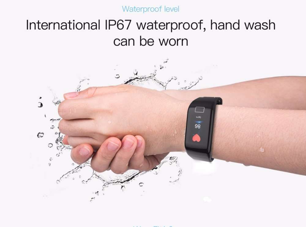 Wearfit Fitness Smart Bracelet with Heart Rate