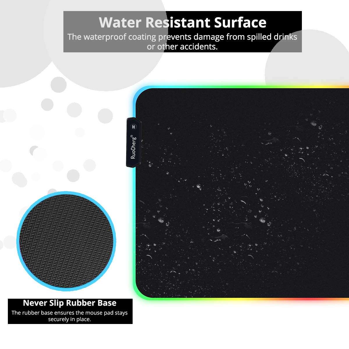 Mouse Pad with Light x5