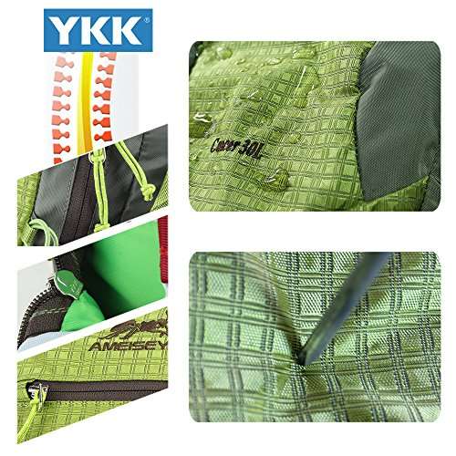 20L /30L /40L Internal Frame BackPack, AMEISEYE Waterproof Hiking Daypack, Nylon Fabric, Trekking R