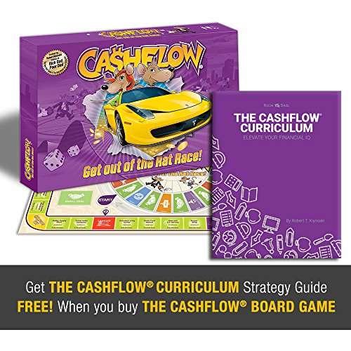CASHFLOW Board Game (New Edition) with Exclusive Bonus Strategy Guide (PDF Delivered Via Email)