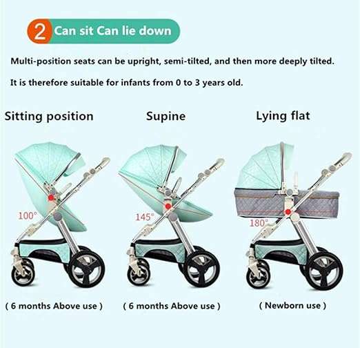 Egg Shell Infant Baby Stroller Travel System