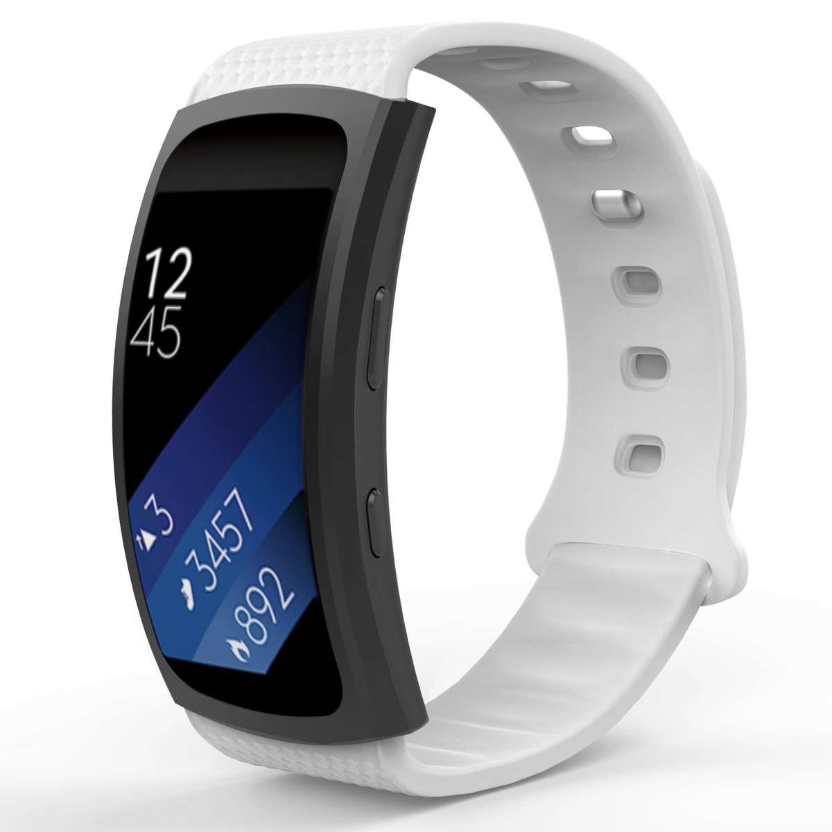 Samsung Gear Fit2 / Gear Fit2 Pro Watch Band MoKo Soft Silicone Replacement S...