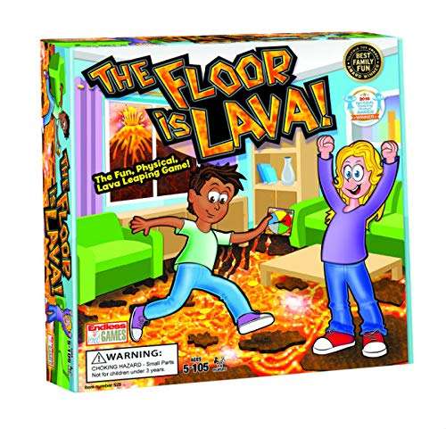 The Floor is Lava - Interactive Game for Kids and Adults - Promotes Physical Activity - Indoor an...
