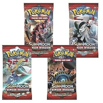 Pokemon Sun & Moon Crimson Invasion Booster Pack