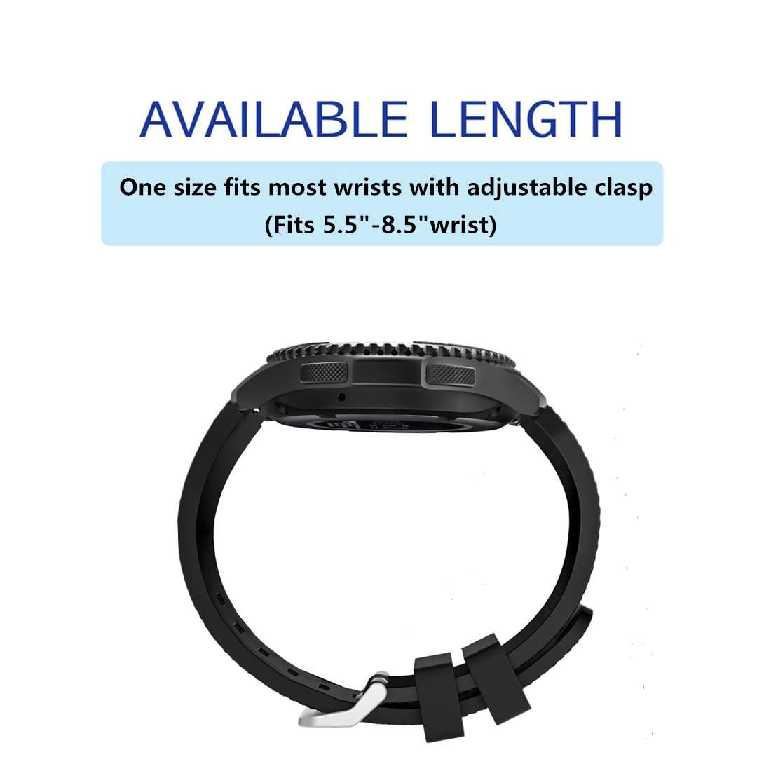 Samsung Gear S3 bands Replacement accessories for Samsung Gear S3 Frontier and Gear S3 Classic