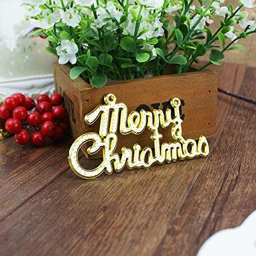 50 Christmas Tree Ornaments - Holiday home hanging Dcor Decorations, Ornament Set Includes Balls,