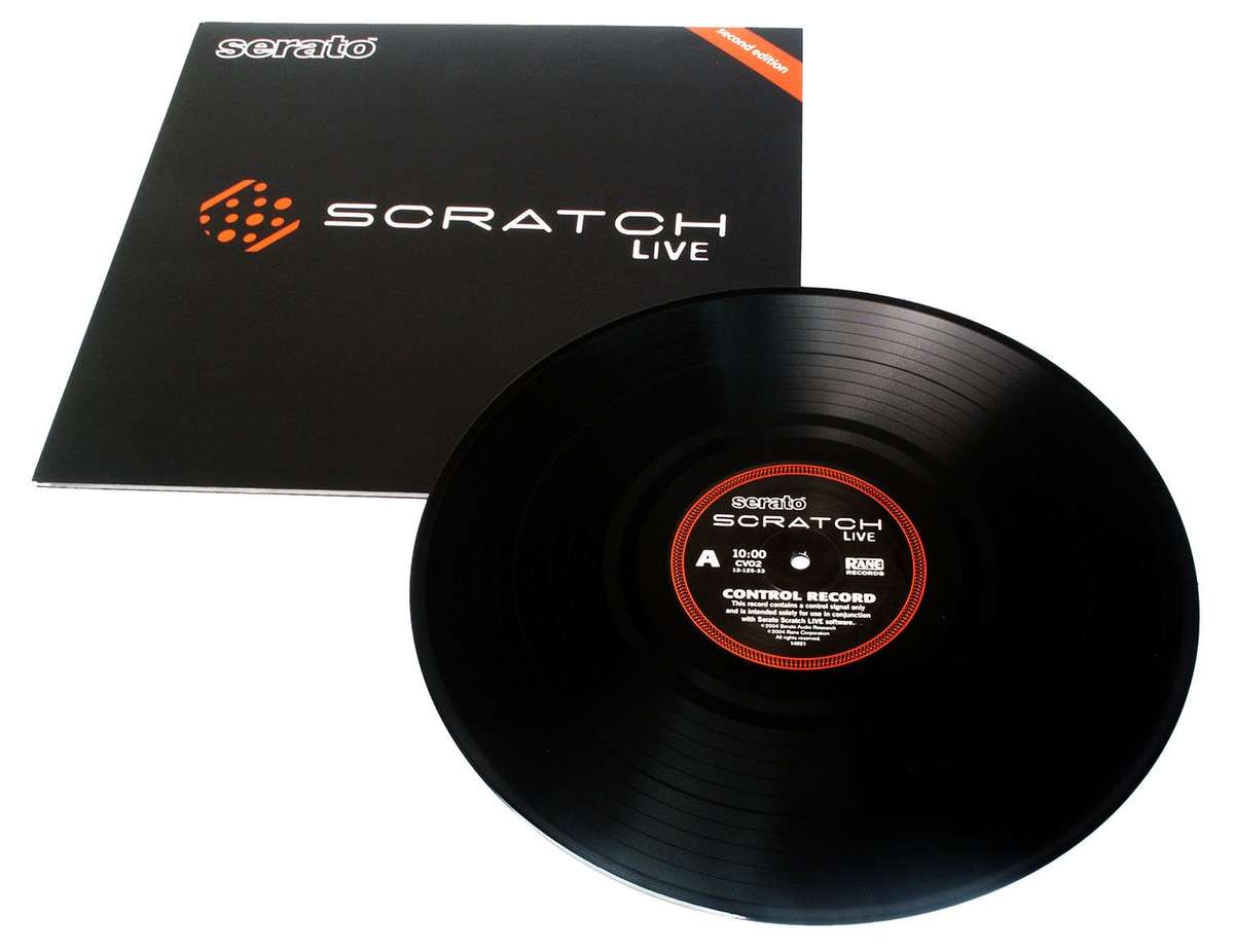 RANE VINYLBLACK Rane Serato