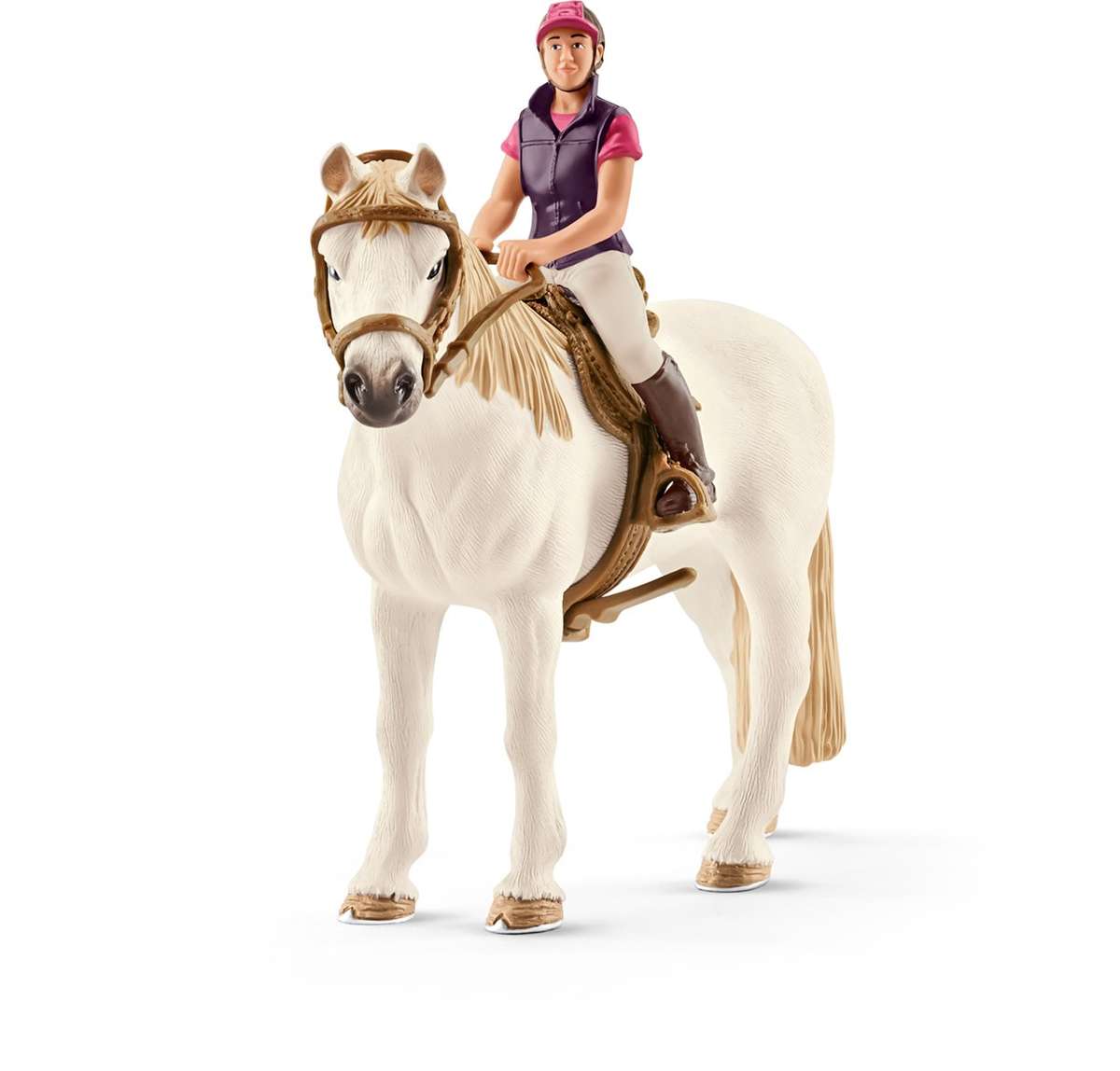 Schleich North America Recreational Rider with Horse Toy Figure