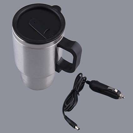 Heated Travel Mug ( Stainless Steel )