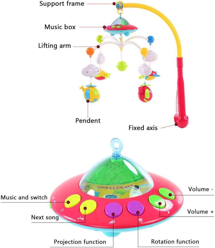 Baby Musical Crib Mobile