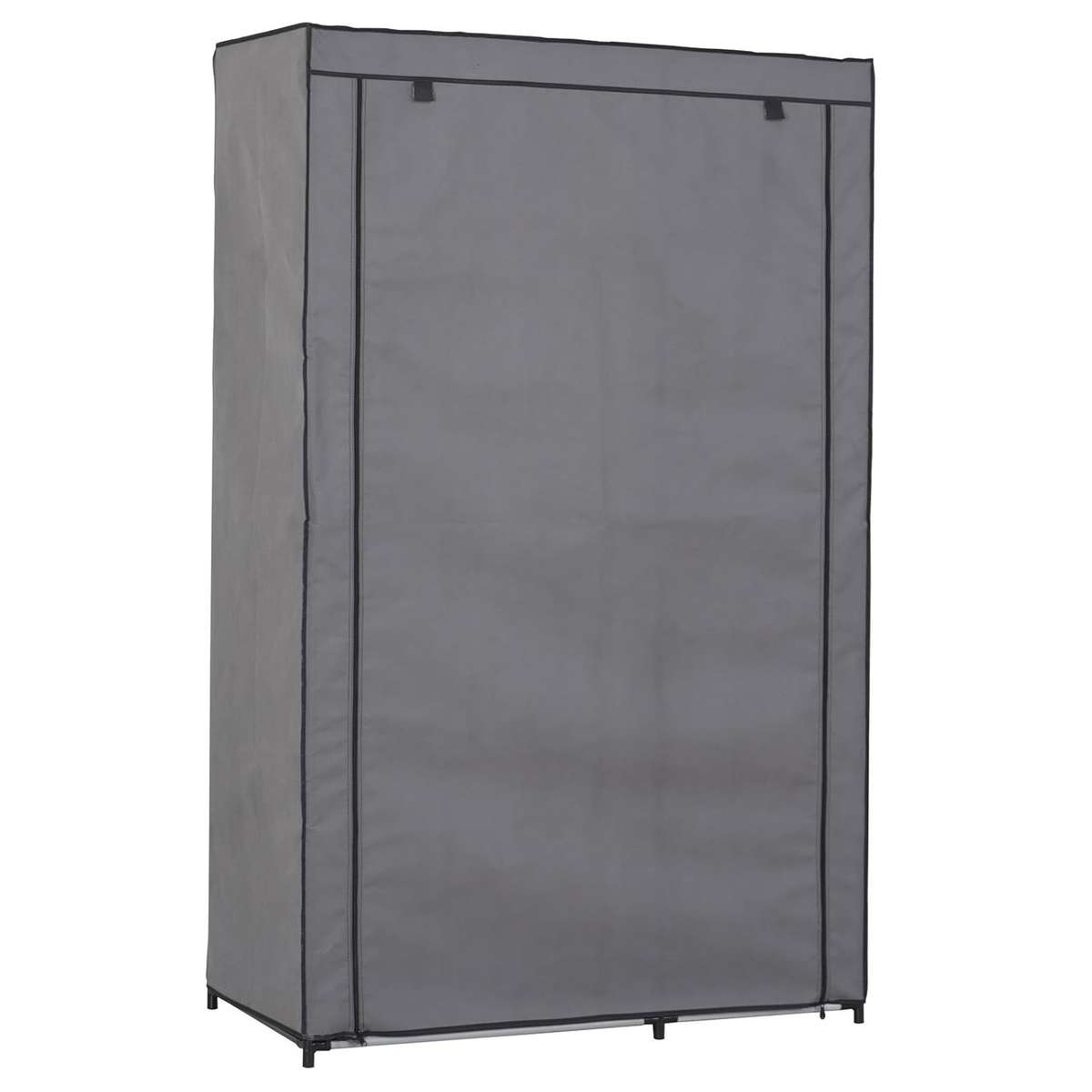 STORAGE WARDOBE CLOTHES RAIL WITH PROTECTIVE COVER