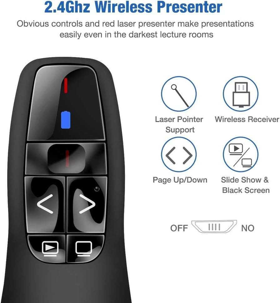 R400 LASER PRESENTATION REMOTE