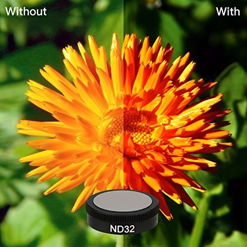 Oumers DJI Mavic Air Lens Filters (6 Pack) CPL,UV, ND4, ND8, ND16, ND32, Mavic Air Accessories 4K C