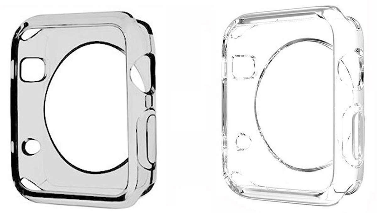 Apple Watch Case [Set of Two Colors] JOTO Apple Watch 42mm Case Slim [Crystal...
