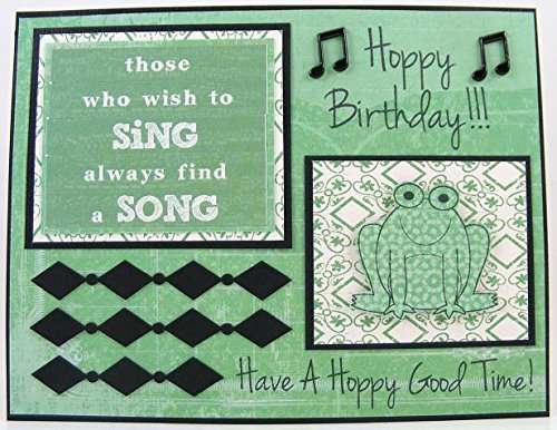 The Stamps of Life Cute Animal Frog Stamps and Dies for Card Making and Scrapbooking by ..