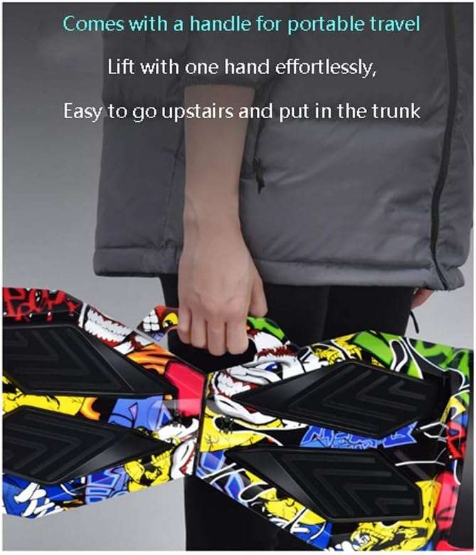 8inch Hoverboard with Bluetooth Speaker and Led Lights