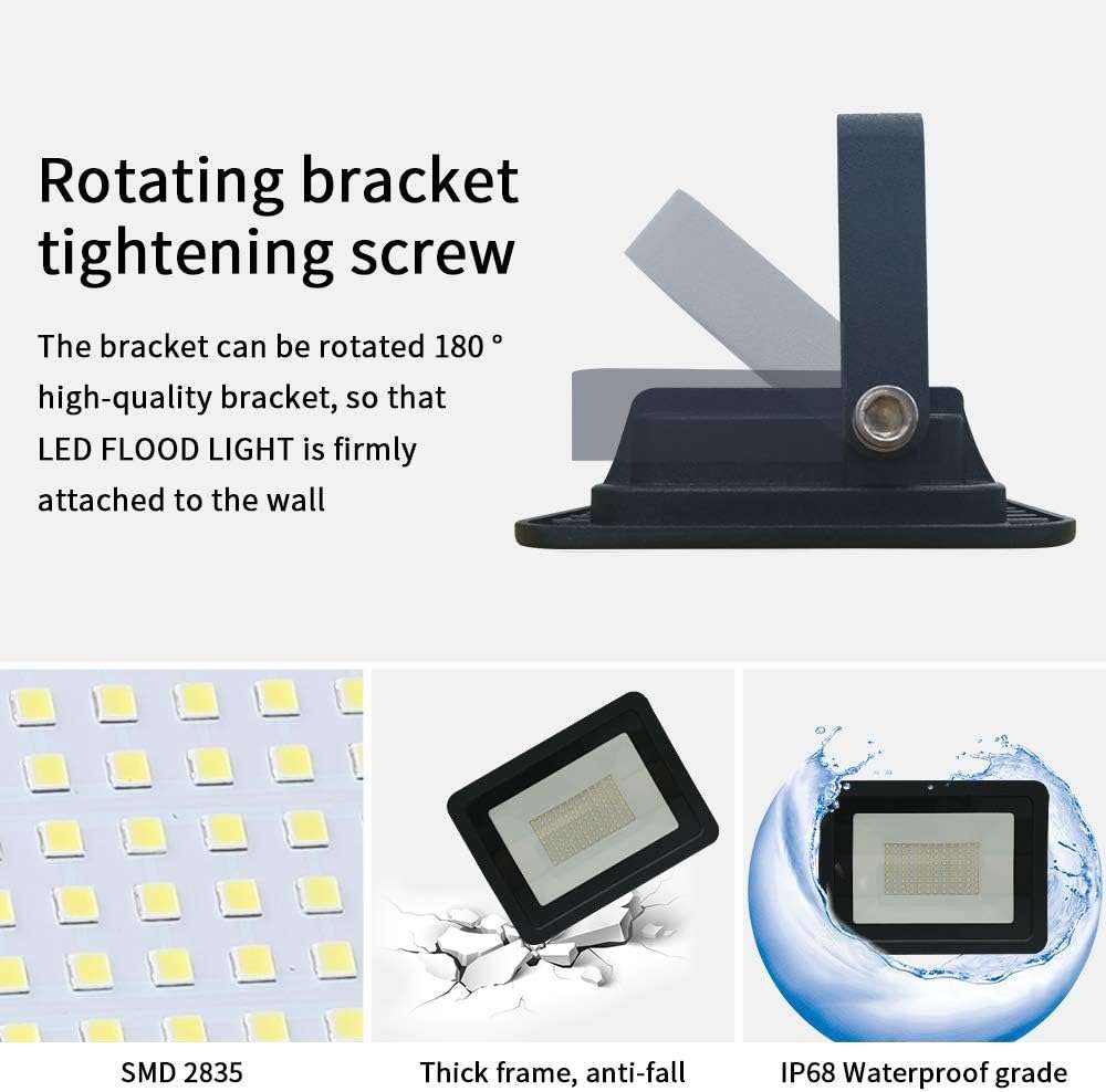 10 W Black LED Floodlight