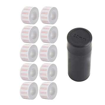 MX-5500 Pricing Machine Labeller Price Tag Tagging Marking Pricing Gun Labeler with 10 Rolls Labels