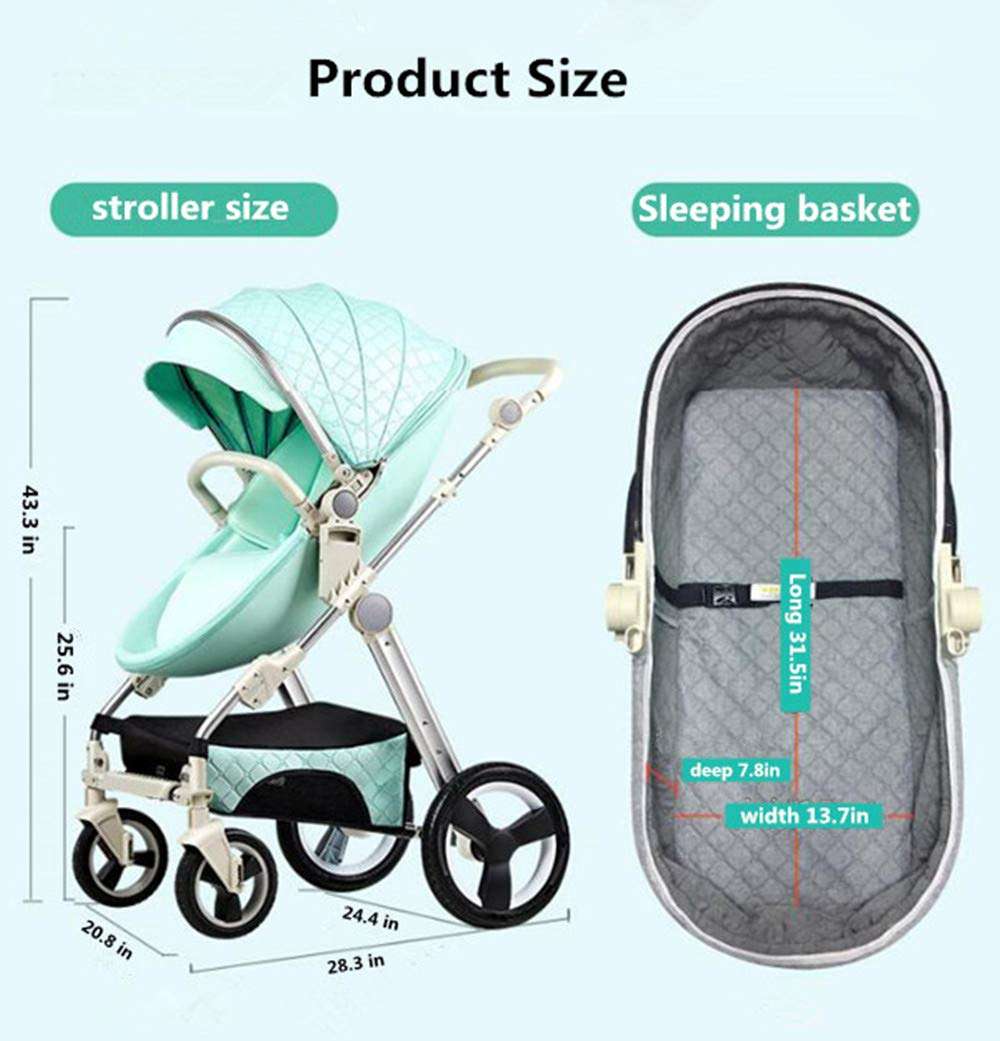 Egg Shell Infant Baby Stroller Travel System