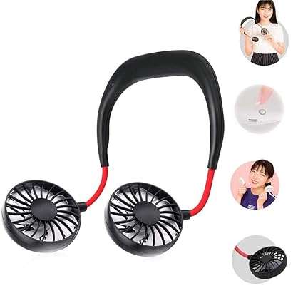 Hands-Free Neckband Fan,Hand Free Personal Fan