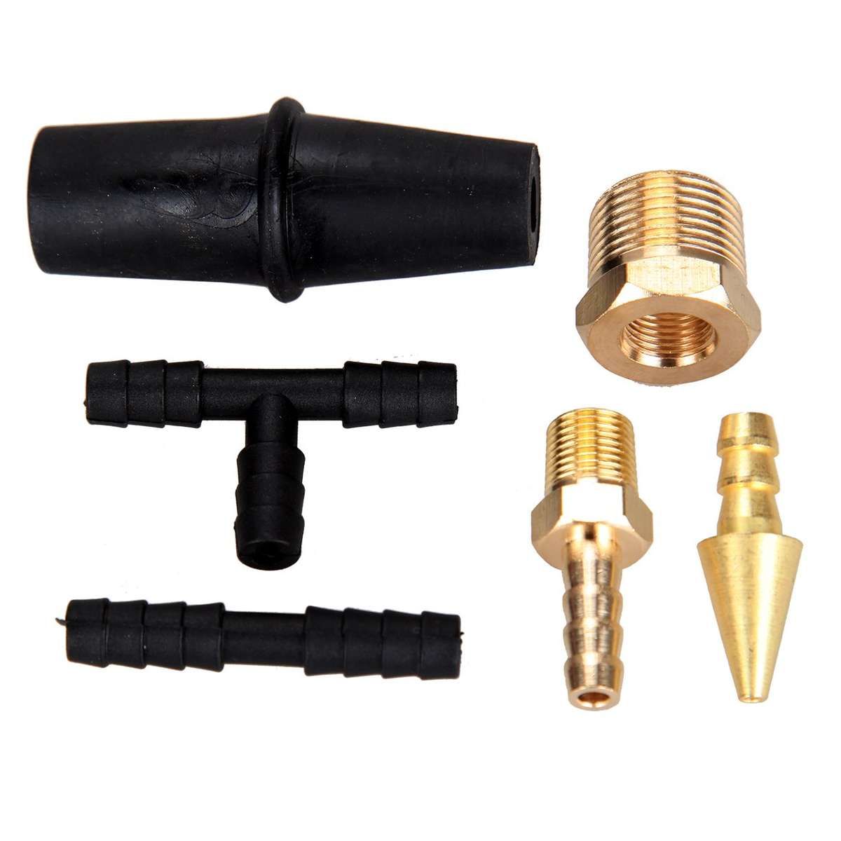 Car Fuel Pump & Valve Vacuum Tester Carburetor Pressure Diagnostic Test Gauge Tool Set