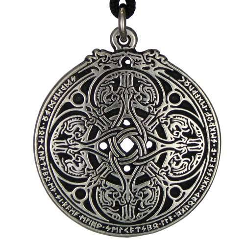 Dragon Shield Celtic Knot Pendant Talisman for Soldiers & Military Members