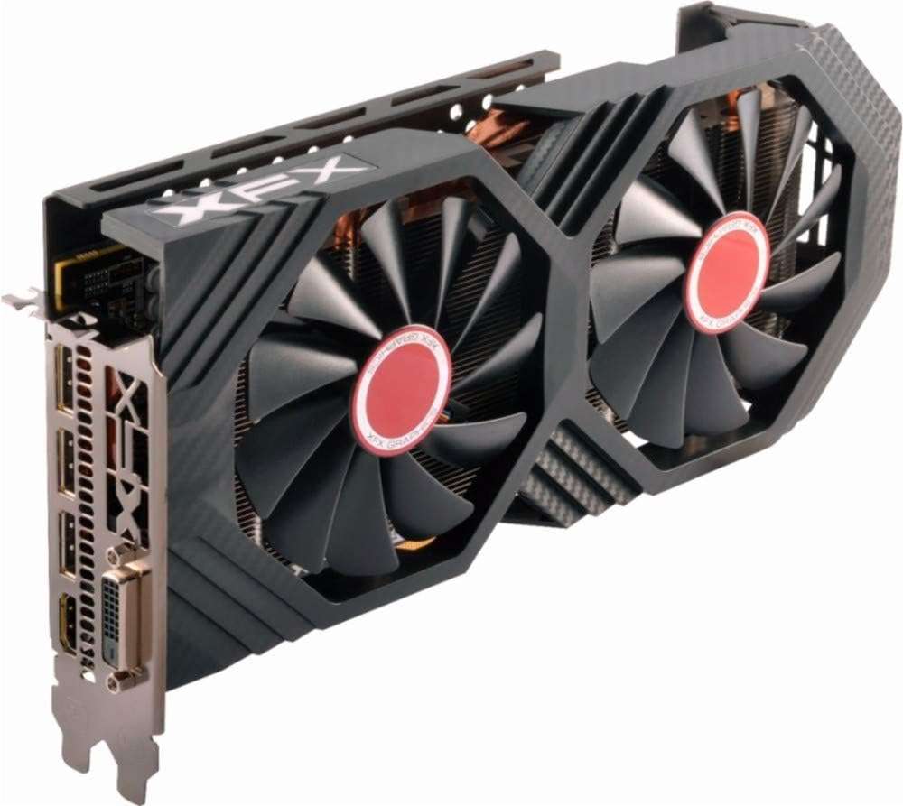 XFX - AMD Radeon RX 580 GTS Black Edition 8GB GDDR5 PCI Express 3.0 Graphics Card