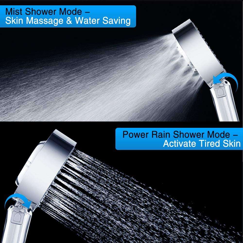 Double Sided Water Shower Head Multifunctional Faucet