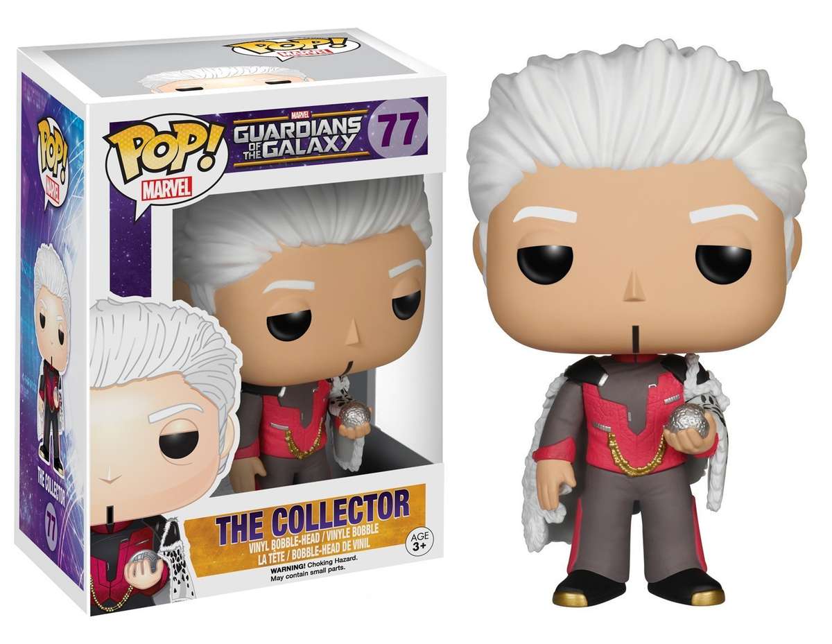 Funko 5178 POP Marvel: Guardians of The Galaxy Series 2 The Collector Action ...