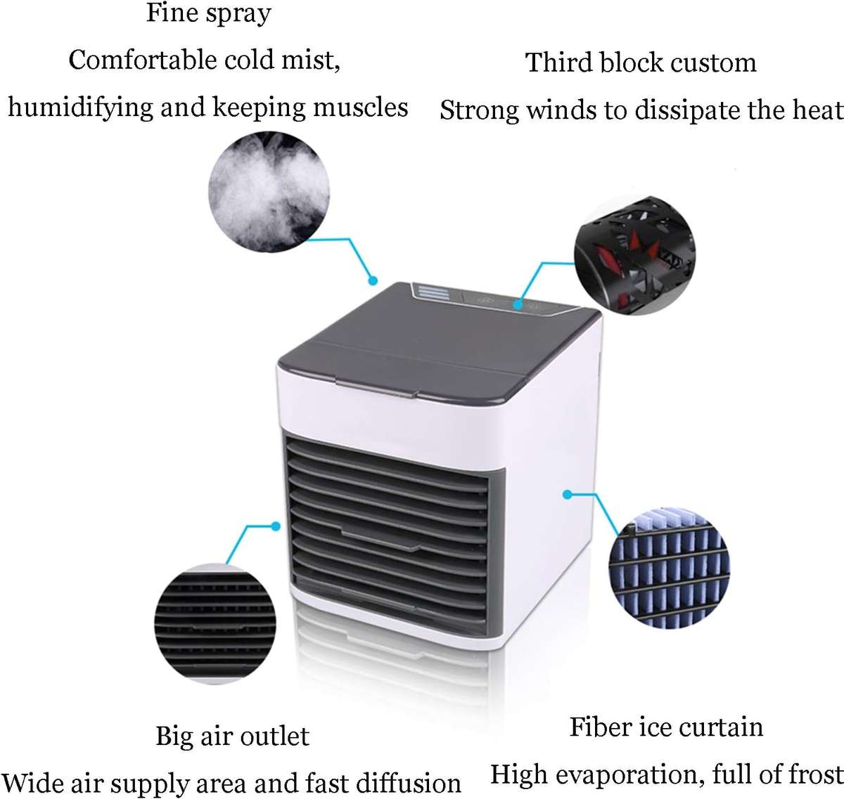 Portable Air Conditioner Personal Evaporative Air Cooler