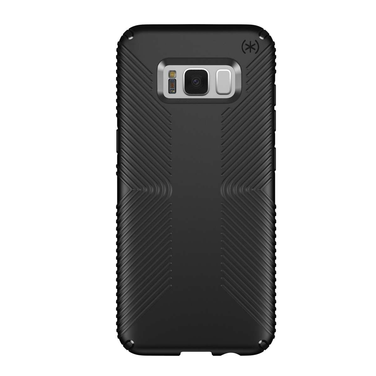 Speck Products Presidio Grip Cell Phone Case for Samsung Galaxy S8 Plus - Bla...