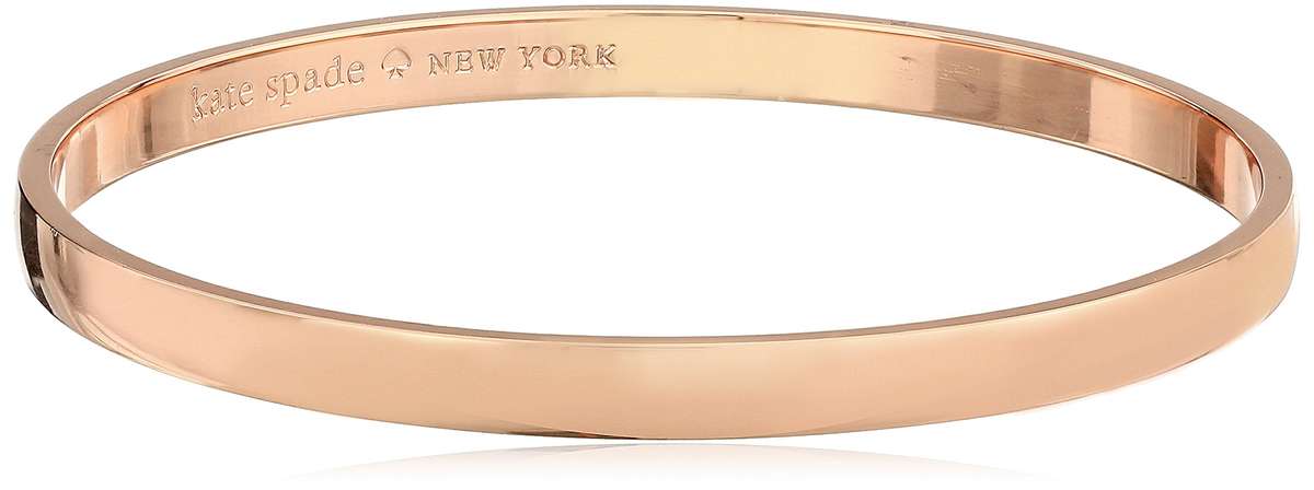 kate spade new york Idiom Bangles Stop and Smell The Roses Solid Bangle Brace...