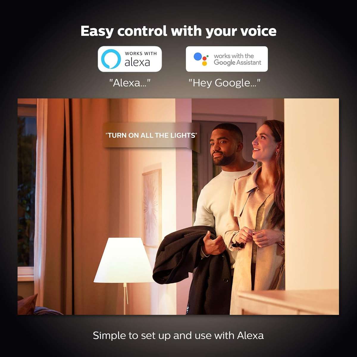 Philips Hue Smart Bulb (Set of 2)