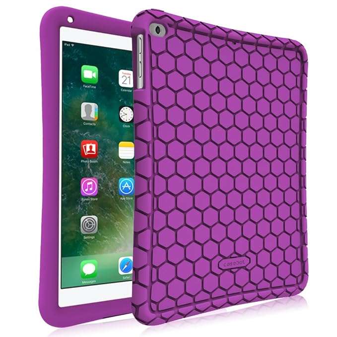 FINTIE iPad 9.7 2018 2017/iPad Air 2/iPad Air Case Honey Comb Series Light Weight Anti Slip Kids Fri