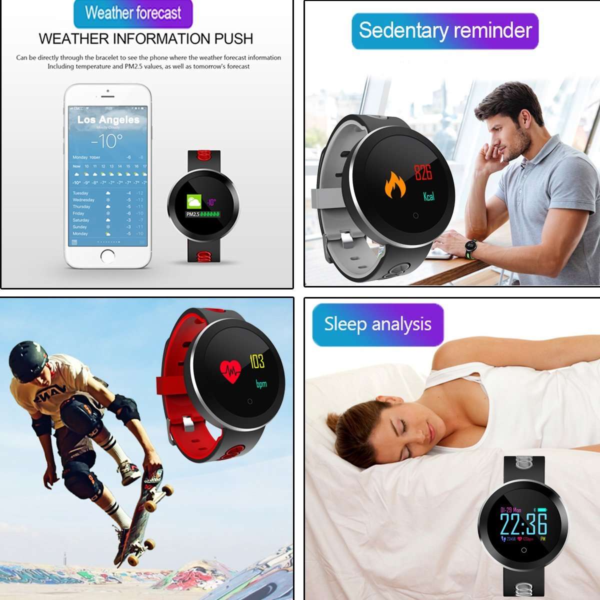 Fitness Tracker Smartwatch