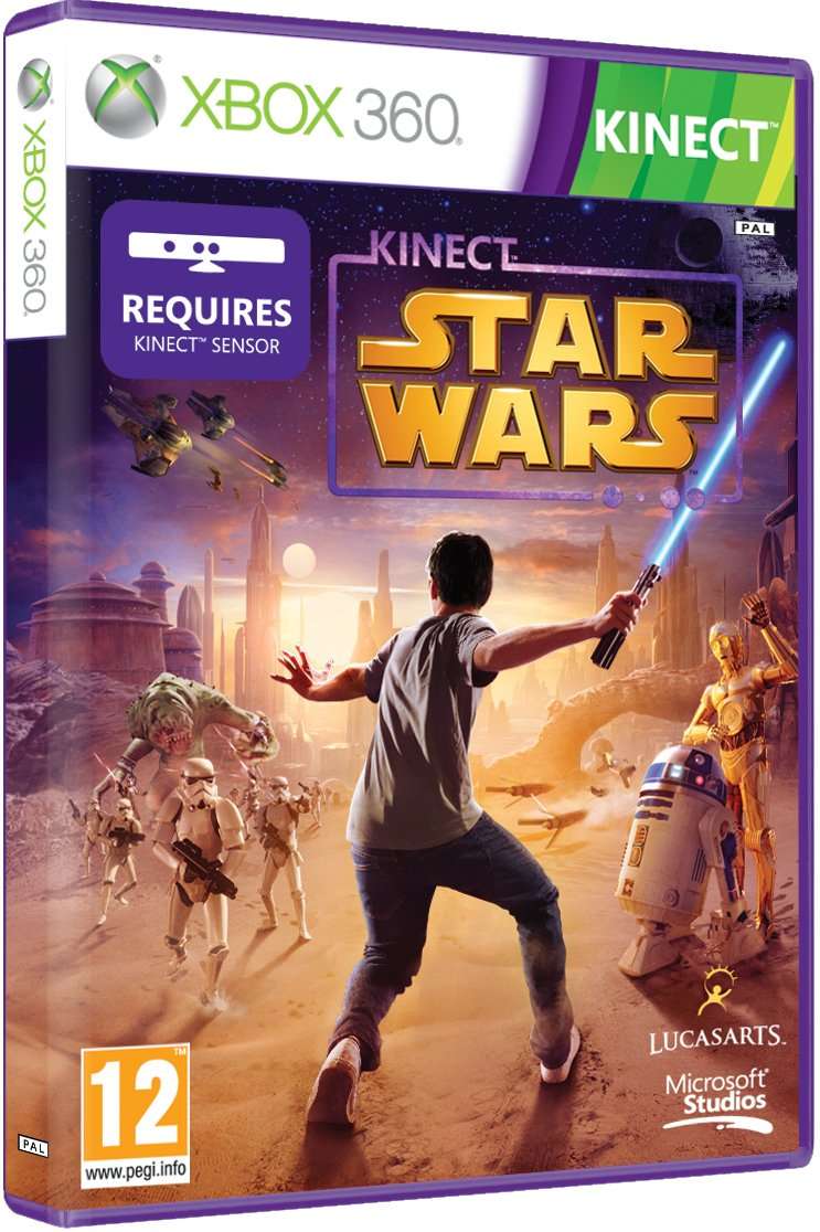 XBOX 360 KINECT STAR WARS / ORIGINAL PRODUCT / SAG / BID TO WIN