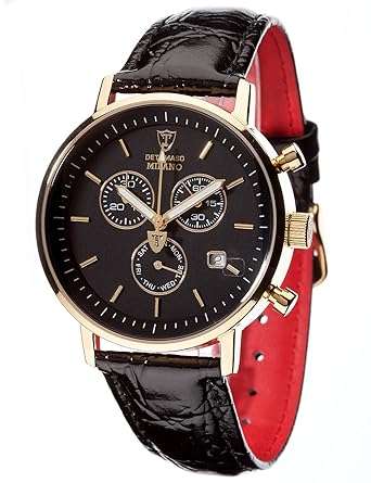 *German Motorsports* DETOMASO Men's MILANO Swiss Edition Chronograph Watch BRAND NEW!!